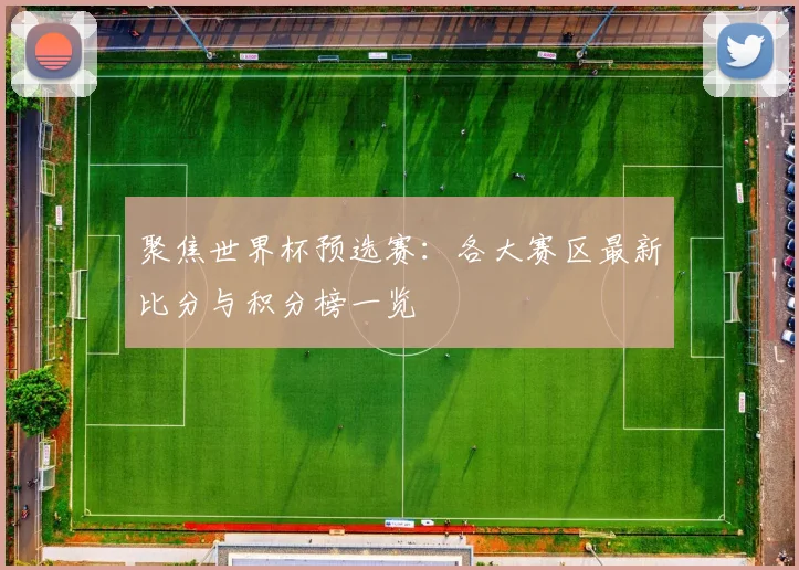 聚焦世界杯预选赛：各大赛区最新比分与积分榜一览
